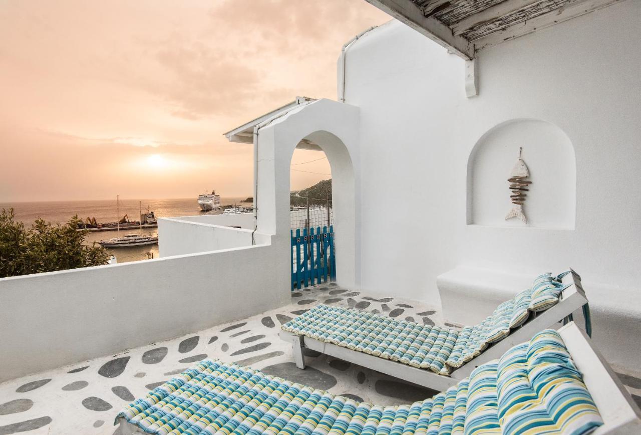 Sunny Guest House New Port Mykonos Tourlos Extérieur photo